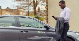 Person with ZipCar
